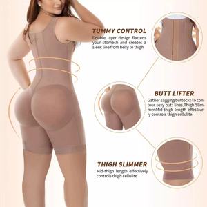 Fajas Colombianas pour femmes, amincissantes et sculptantes, à double compression, body ajustable avec baleines en acier, Faha de la 2ème étape - Product Image 3