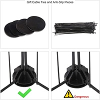 Parc de jeu pliable DIY pour animaux de compagnie, enclos métallique, niche pour chien, espace d'entraînement pour chiots et chatons, fournitures pour chiens, cage pour lapins et cochons d'Inde