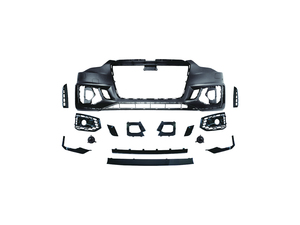 Kit Carrozzeria Anteriore per <span class=keywords><strong>Audi</strong></span> <span class=keywords><strong>A5</strong></span> B8 S5 2012-2016 Aggiornamento Stile RS5 2017-2019 <span class=keywords><strong>Paraurti</strong></span> Auto Nero Lucido con Gruppo <span class=keywords><strong>Paraurti</strong></span> Anteriore - Product Image 3