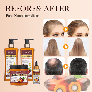 Ensemble de soins capillaires à base de plantes à l'huile Batahna hydratant revitalisant <span class=keywords><strong>cheveux</strong></span> lisses améliore le shampooing pour <span class=keywords><strong>cheveux</strong></span> crépus secs - Product Image 2