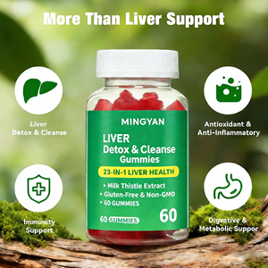 Complément alimentaire L-glutathion Collagène Gommes blanchissantes pour la peau Détoxification et purification du foie - Product Image 4