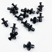 415pcs + 35 Porte Rivet Push Clip Noir Voitures Doublé Couverture Barbes Nouvelle Condition Auto Clips et Attaches En Plastique pour Voitures