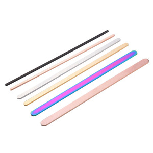 Brazalete Abierto Tipo C de 160 mm Grueso DIY con Inicial Grabable, Tira de Accesorios para <span class=keywords><strong>Pulsera</strong></span> para Mujeres y Chicas - Product Image 2