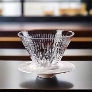 Nhựa đổ qua cà phê đặt <span class=keywords><strong>V60</strong></span> Dripper Lọc cup và máy chủ cho người mới bắt đầu du lịch nhà cắm trại pha <span class=keywords><strong>Kit</strong></span> - Product Image 2