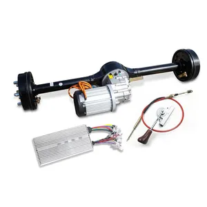 DC Motor tanpa sikat 48V 2000W, Kit pengontrol Motor 2 ton beban poros belakang listrik