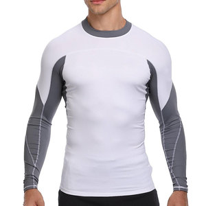 Best Quality Customized Fitness <b>Swim</b> Wear Long Sleeve Rash Guard Quick Dry Stretch Compression Adults Summer Gym Mma Use - Product Image 1