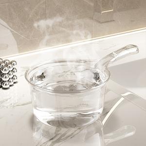Louche à eau en plastique transparent, grande taille, résistante aux chutes, épaissie, pour la maison, la cuisine et le bain - Product Image 1