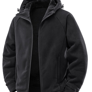 Sweat-shirt à fermeture éclair pour homme - Design léger et coupe-vent - Product Image 3