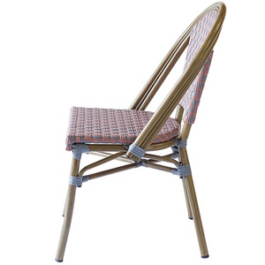 Moderno <span class=keywords><strong>de</strong></span> aluminio al aire libre <span class=keywords><strong>de</strong></span> París muebles <span class=keywords><strong>de</strong></span> Cafe Bistro <span class=keywords><strong>de</strong></span> mimbre Silla <span class=keywords><strong>de</strong></span> comedor - Product Image 3