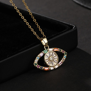 Colección de Collares Bohemios de Cobre con Ojo de Fátima y Ojo Turco, Bañados en Oro de 18K - Product Image 4