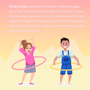 Suivant Sport Runs nouveauté 65cm Laser <span class=keywords><strong>Hu</strong></span> <span class=keywords><strong>La</strong></span> Hoop intérieur extérieur Portable Fitness taille exercice anneau pour les enfants - Product Image 3