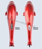 Masseur corporel électrique portatif Luyao LY-606B-1 Dolphin avec chaleur infrarouge et vibrations