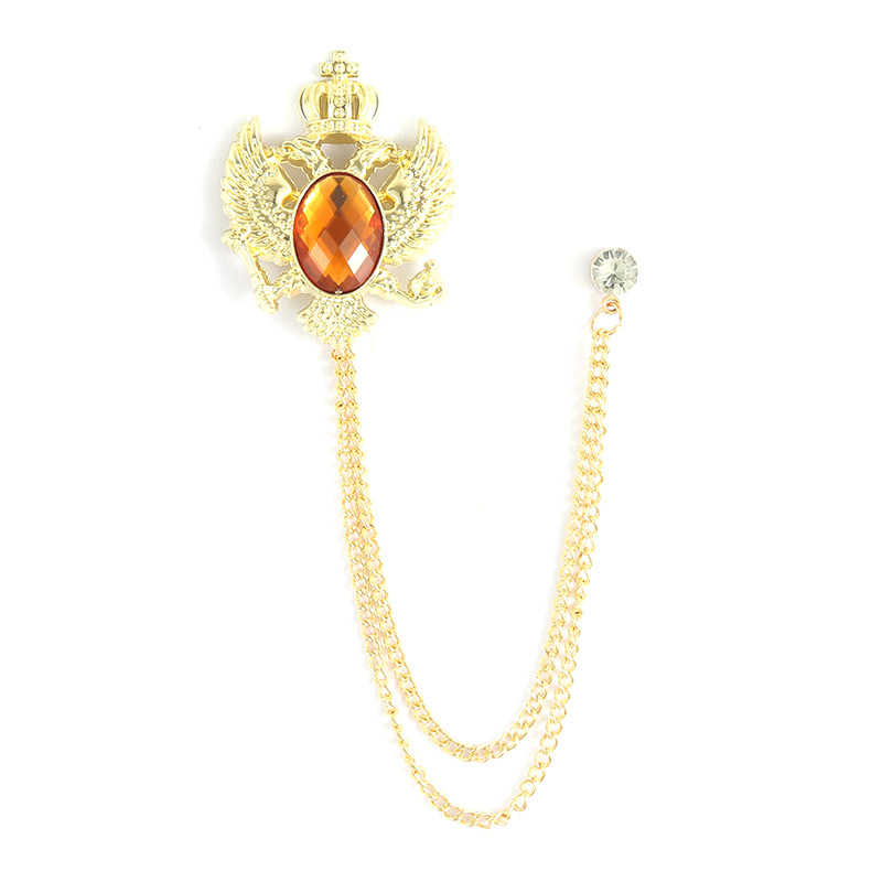 Couronne aigle champagne doré