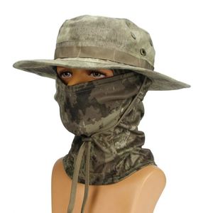 Sombrero de Pesca al por Mayor con un Orificio, Balaclava, Sombrero Boonie de Camuflaje para Exteriores para Hombre con Máscara de Esquí - Product Image 2