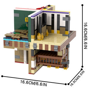 MOC1666 Château Infini 2.0 Anime 1450 pièces Akaza Kokushibo Douma Nakime Kaigaku Kibutsuji Muzan Blocs de construction à assembler Jouet pour enfants - Product Image 2