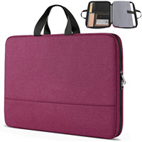 Sacoches d'ordinateur portables fines pour femmes à prix d'usine – Rose, Rouge, Noir – Couleurs personnalisables – En promotion