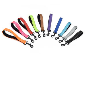 Correas de entrenamiento para mascotas de tráfico acolchadas fuertes, asa acolchada de nailon reflectante con Clip de Metal, correa corta para perros de alta resistencia - Product Image 6