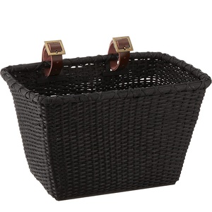 Huang Tu-cesta de ratán para bicicleta, cesta <span class=keywords><strong>grande</strong></span> de plástico de mimbre, bambú - Product Image 5