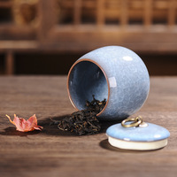 Thé café sucre chine artisanat décoration Mini pot en céramique cuisine stockage bouteilles et bocaux conteneurs décor à la maison nouveau