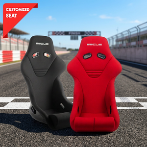 Asiento Deportivo de Tela FRP Monza 424 de SSCUS Motorsport |   Cubo de Almacenamiento Ligero y Completo |   Exportación OEM de Malasia |   Modelo MONZA424-FABRIC - Product Image 1