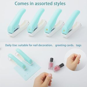 <span class=keywords><strong>Perforatrice</strong></span> étoile à trou unique, <span class=keywords><strong>perforatrice</strong></span> à petit trou pour étiquettes, décoration d'ongles, bricolage, scrapbooking (étoile 1/4 pouce) - Product Image 2