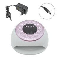 Lampe à ongles LED UV rose élégante pour la maison et le salon