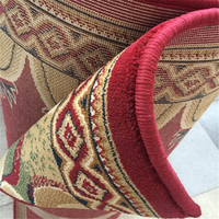 Tapis de Prière Islamique Tissé Wilton, en Rouleau Personnalisé, Lavable, pour Mur ou Sol, Moquette de Mosquée, Utilisation Extérieure Intérieure, Fournisseur Direct de Chine