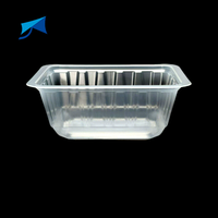 Barquettes en plastique transparent PP+PE de qualité alimentaire, boîtes d'emballage haute transparence pour cornichons, olives, emballage pour supermarchés