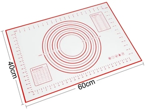 <b>Silicone</b> Non-stick Food Safe <b>Baking</b> Mat Resuble Mat Kneading <b>Baking</b> Pastry <b>Silicone</b> Rectangle <b>Silicone</b> Mat Pastry - Product Image 4