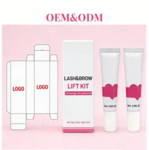 <span class=keywords><strong>Kit</strong></span> de lifting des cils et des sourcils LAVA LASH Vegan Cream, crème à la cystéamine pour le lifting des cils - Product Image 4