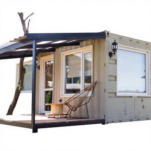 Casa Prefabricada de Contenedores con Materiales Reciclados y Diseño Moderno para Alojamiento Turístico Sostenible en Suecia, Uso en Centros Comerciales y Escuelas - Product Image 1