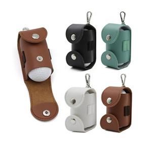 Mini sac à balles de golf à suspendre à la taille, housse en cuir PU, pochette d'accessoires de golf portable avec clip de ceinture, organisateur de golf pour sports de plein air - Product Image 6