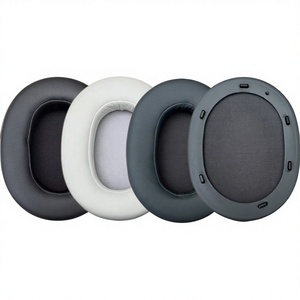 For Sony WH-ULT900N ULT WEAR WHULT900N Premium Protein Leather Over <b>Ear</b> Earpads Active Noise Cancelling Replacement Pads - Product Image 1