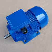 Moteur asynchrone triphasé 3hp 2.2kw moteur électrique 220v 60hz 380v 50hz moteur ac
