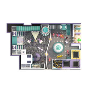 Équipement de divertissement pour enfants à bas prix et de bonne qualité, équipement de terrain de jeux intérieur, terrain de jeux intérieur pour enfants sur le thème personnalisé - Product Image 3