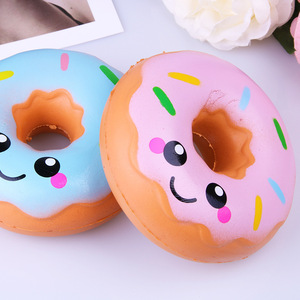 Slow-rebound Donut Extra-large Cartoon Stress-relief Toy Soft and Squishy Rubber & PU Craft Ornament - Product Image 1