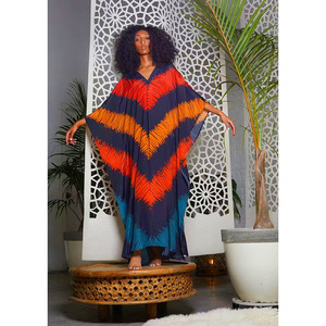 Vestito stampato all'ingrosso per le donne africane <span class=keywords><strong>Turchia</strong></span> abiti da donna abbigliamento elegante estivo abito da spiaggia - Product Image 5