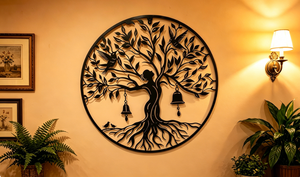 Modern Luxury Wrought Iron Hanging Ornament <strong>Metal</strong> Landscape <strong>Wall</strong> <strong>Decor</strong> <strong>for</strong> <strong>Living</strong> <strong>Room</strong> Hotel Background <strong>for</strong> Home Decoration - Product Image 3