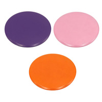 Disque de glisse ABS Frog Pose pour Pilates, tapis d'entraînement des hanches et du tronc, flexeurs de hanche et genouillères