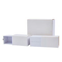Boîte d'emballage personnalisée pour brosse à dents électrique, biodégradable, écologique, portable, blanche, rigide, cadeau, finition mate, gaufrage, UV