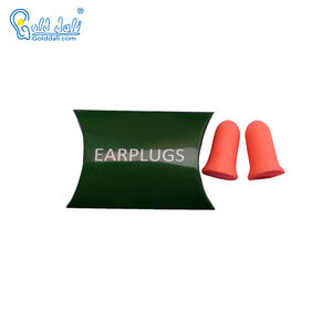 المبيعات الساخنة Ce شهادة جرس شكل شعار مخصص لينة الحد من الضوضاء بو رغوة سدادات الأذن - Product Image 5