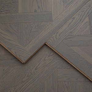 Parquet Versailles de Roble Cepillado Multicapa ISO9001 Grado AB 450mm 600mm T&G 15mm, Duradero y de Fácil Instalación para Apartamentos - Product Image 3