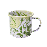 12oz Mini personnalisé en gros émail vin gobelet sublimation
