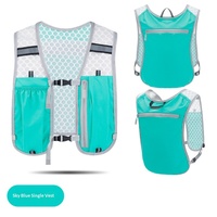 Sac de Course Hydratation en Gros pour Téléphone Portable, Sac Gilet de Randonnée Extérieur, Sac Gilet de Cyclisme et Trekking Respirant Léger, Sac à Dos Sportif