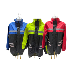 Conjunto Impermeable y Cortavientos para Motocicleta con Diseño de Doble Cremallera y Solapa Antitormenta para el Desplazamiento Diario <span class=keywords><strong>en</strong></span> <span class=keywords><strong>Moto</strong></span> - Product Image 1