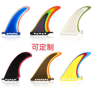 Aileron de planche de surf en fibre de verre à monoponton, détachable, avec séparateur d'eau SPU, grande taille, directement de l'usine, optimal pour - Product Image 5