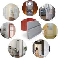 Tira de Sellado de Goma para Puertas y Ventanas, Accesorios para Puertas