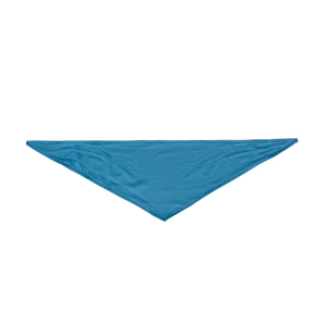 Manufacturer Wholesale Eco-Friendly Polyester Summer Cooling Triangle Dog <b>Bandana</b> Blue Color OEM - Product Image 1