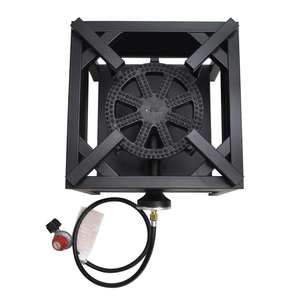 高効率ポータブル鋳鉄製LPGガスコンロ（1口）屋外キャンプ・家庭用 - Product Image 4