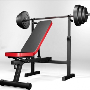 CooSport <span class=keywords><strong>Fitness</strong></span> – Rack d'haltérophilie pliable et réglable en acier – Équipement d'exercice durable pour <span class=keywords><strong>la</strong></span> musculation à domicile - Product Image 4